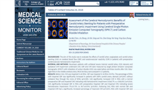 Desktop Screenshot of medscimonit.com